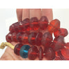 Vintage Red Bicone Vaseline Beads from the African Trade - Rita Okrent Collection (AT0297a)
