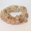 Ancient Excavated Clear Faceted Quartz Stone Beads, Mali - Rita Okrent Collection (S435c)