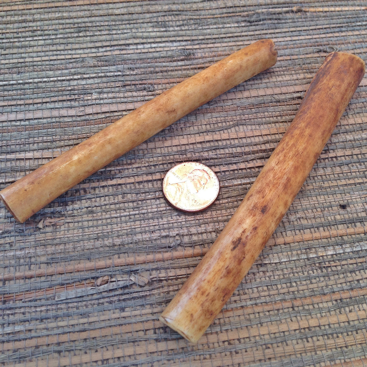 Antique Nuristan Bone Cigarette Holders, Afghanistan - Rita Okrent Collection (AA107)