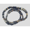 Medley of Antique and Ancient Black, Brown and Gray Agate Stone Beads, West Africa - Rita Okrent Collection (S578)