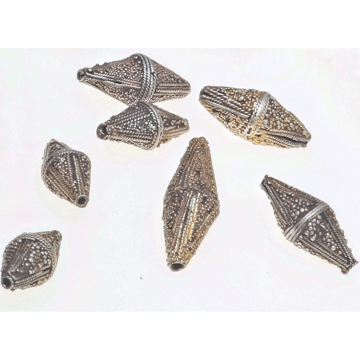 Magnificent Antique Granulated Bicone Beads, from Mauritania - Rita Okrent Collection (C462s)