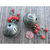 High Atlas Beads with Hanging Loops and Suspended Beads, Vintage, Morocco - ANT094