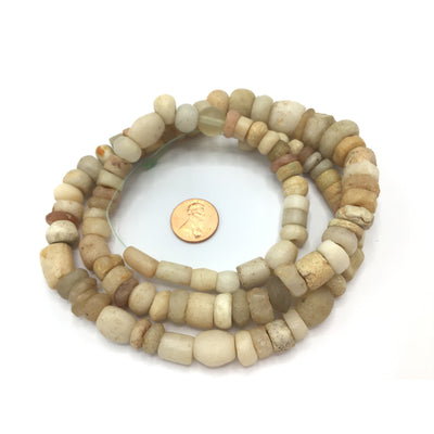 Mixed Ancient and Antique Stone Agate Beads, Varied Strands - Rita Okrent Collection (S410)