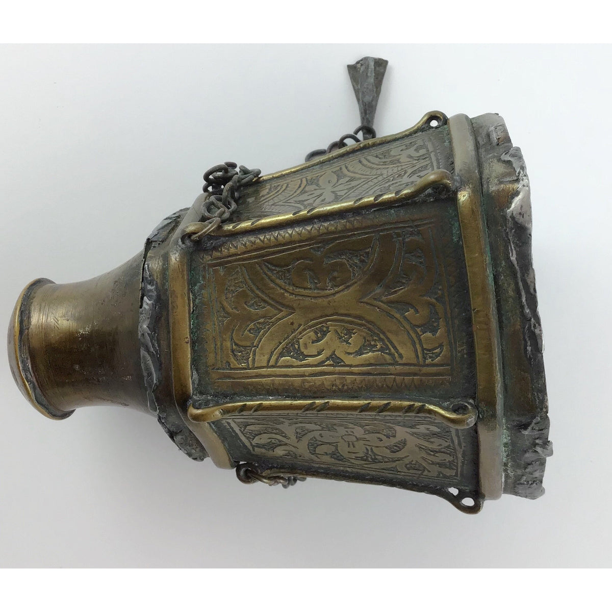 Old Brass Torah Finial - Rita Okrent Collection (J068)