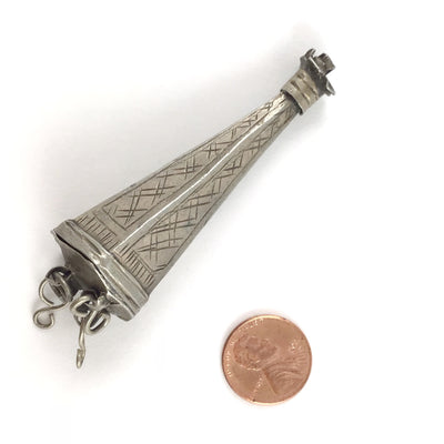 Old Silver Amulet, Morocco - Rita Okrent Collection (P635)