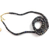 Black and White Venetian Glass Skunk or Thousand Eye Beads from the African Trade - Rita Okrent Collection (AT0898)