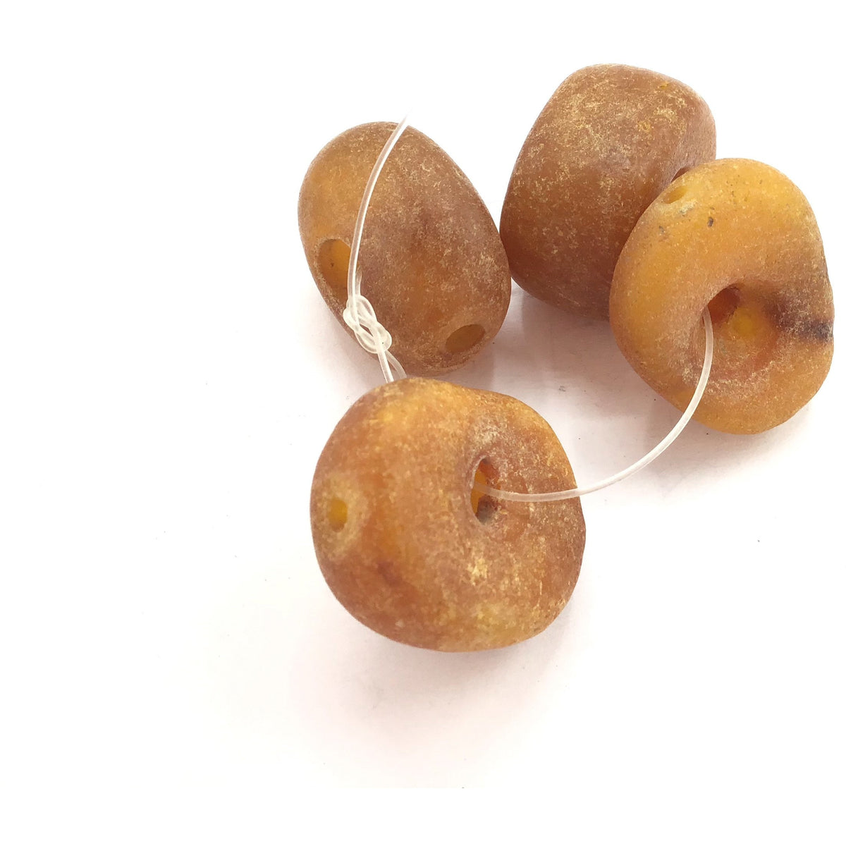 Short Strands of Baltic Amber from Mauritania, Sold Separately - Rita Okrent Collection (C561)