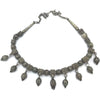 Exquisite Yemeni Silver Beaded Necklace with Hanging Silver Beaded Pendants - Rita Okrent Collection (C505)