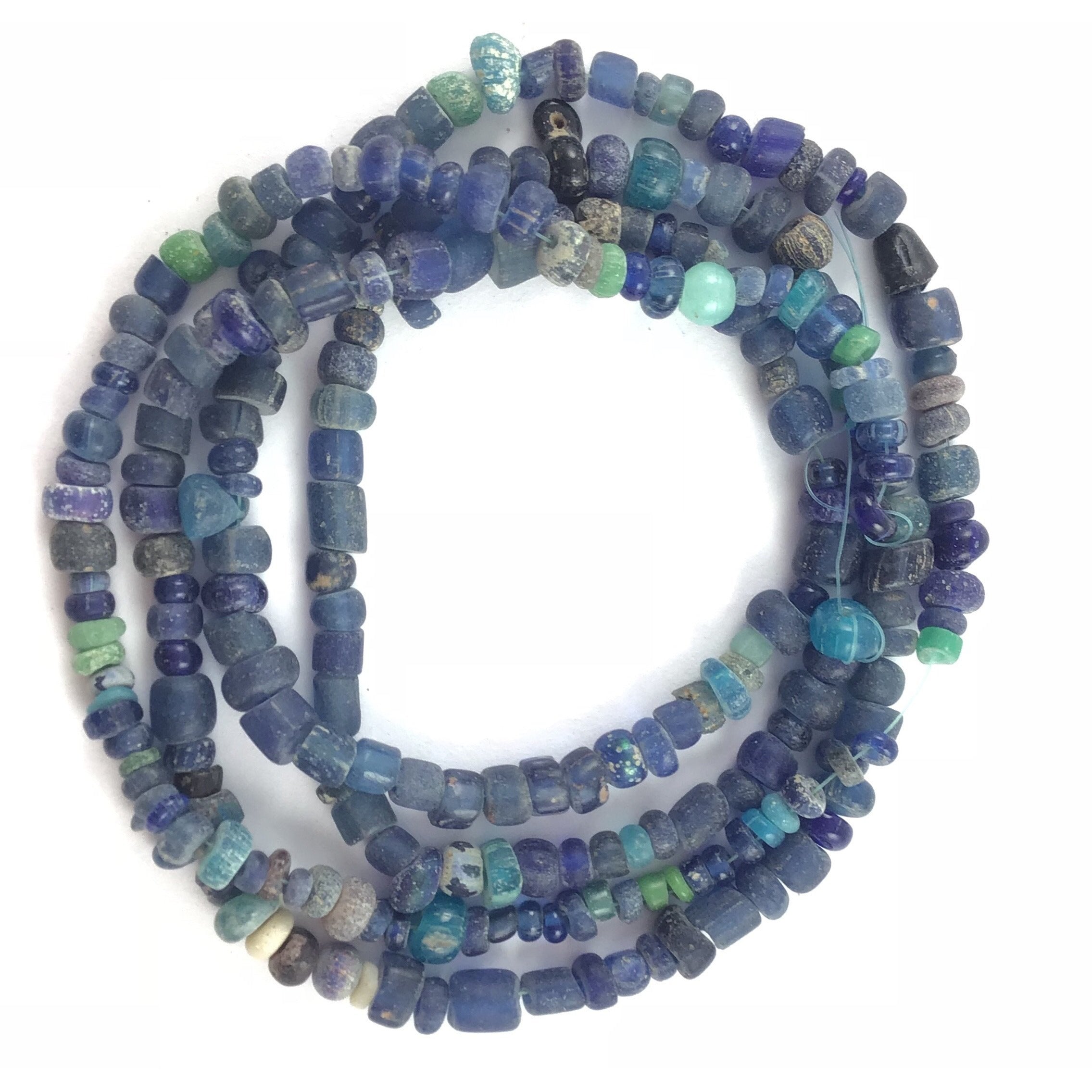 African Glass Beads Blue – Tumbleweed & Dandelion LLC