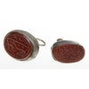 Vintage Silver Mounted Carved Carnelian Seals, Iran, from the Collection of Robert Liu - C655