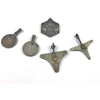 Group of 5 Mixed Ethnic Metal and Brass Pendants - Rita Okrent Collection (P714)
