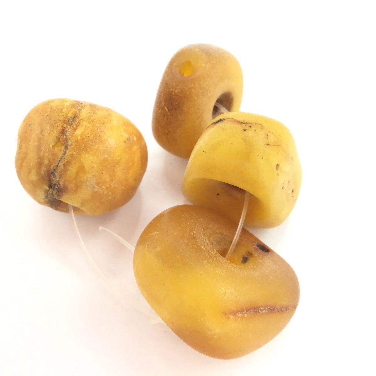 Short Strands of Baltic Amber from Mauritania, Sold Separately - Rita Okrent Collection (C561)