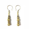 Mauritanian Gilded Silver Bridal Beads with Gold-Filled Ear Wires - Rita Okrent Collection (E347)
