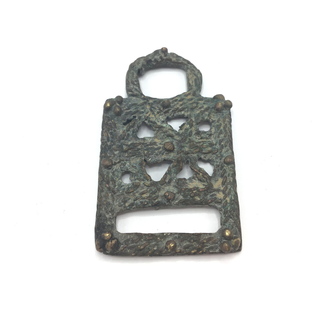 Large Metal Pendant from the Dogon People, Mali - Rita Okrent Collection (P615)