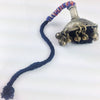 Palestinian Bedouin Veil Temporal or Dangle with Cabachons - Rita Okrent Collection (P702)