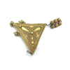 Mauritanian Gilt Silver Gold Focal or Temporal Ornament - Rita Okrent Collection (P563c)