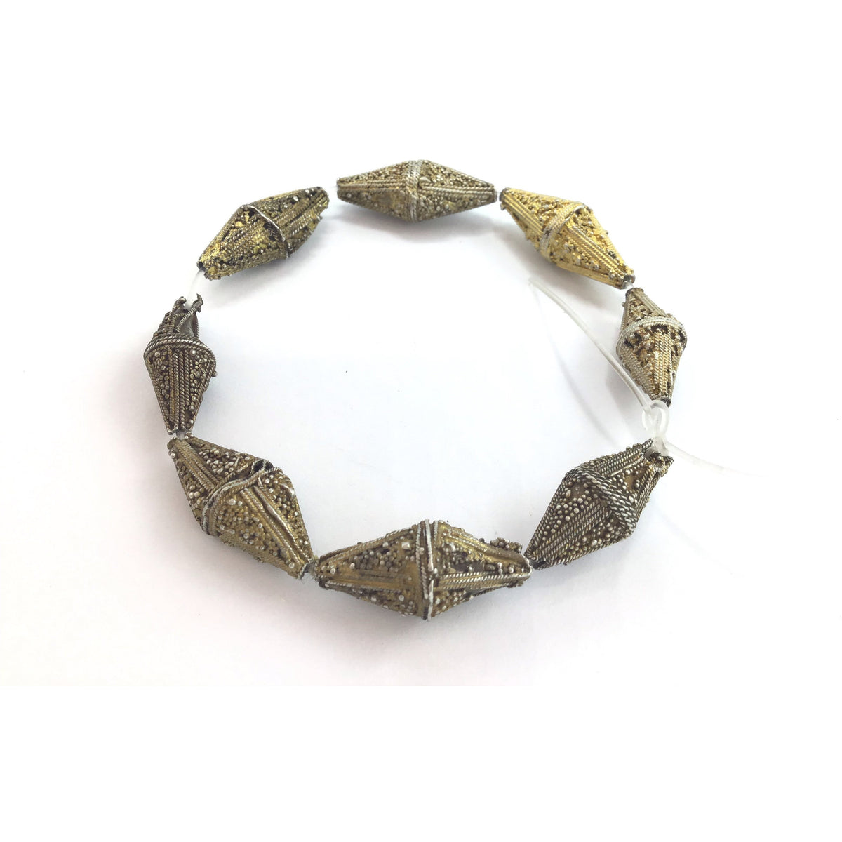 Short Strands of Antique Granulated Bicone Beads, from Mauritania - Rita Okrent Collection (C462jk)
