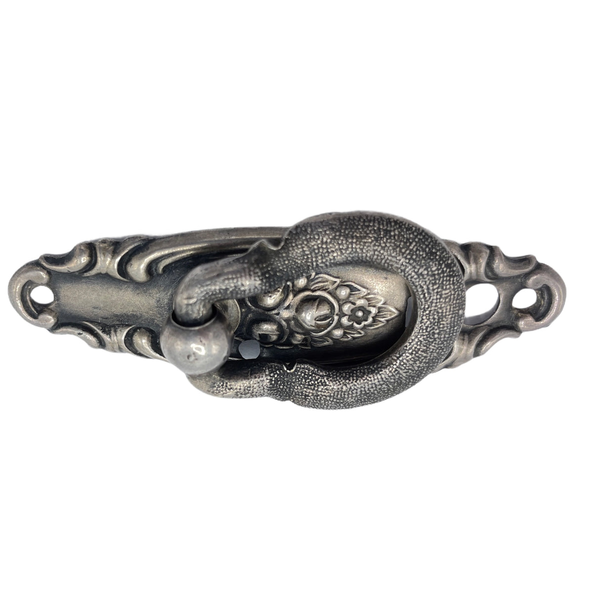 Silver Door Knocker, Antique, England - Rita Okrent Collection (AA261)