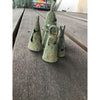 Antique Vert-de-Gris Dogon Tribal Bronze Bells, Mali - Rita Okrent Collection (AA300)