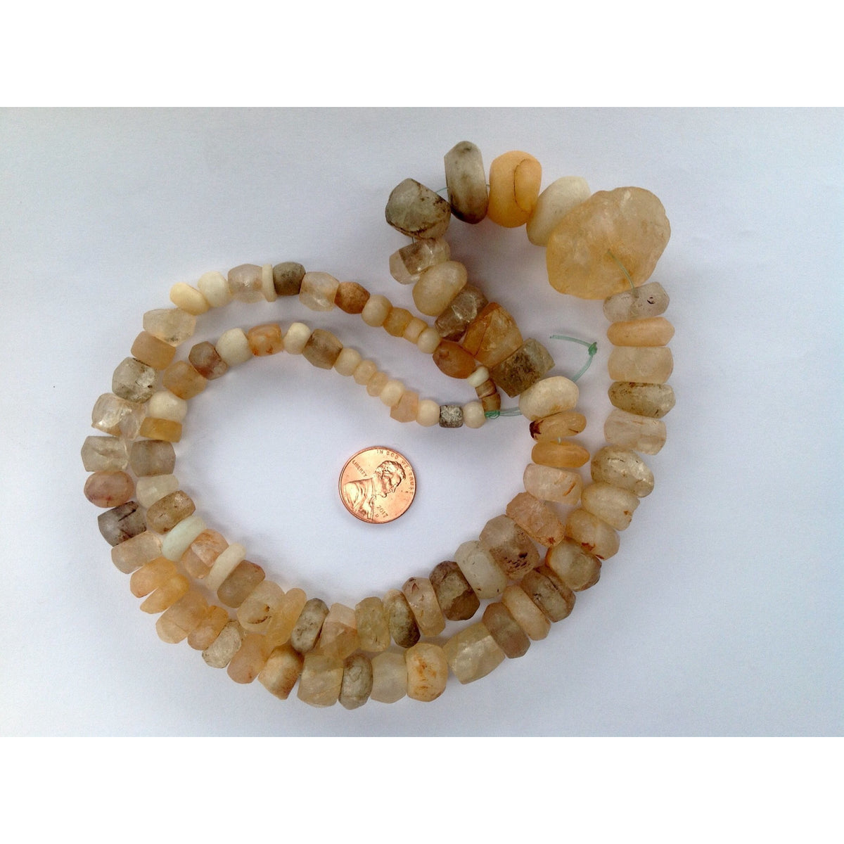 Mixed Ancient and Antique Agate and Rock Crystal Beads from West Africa - Rita Okrent Collection (S412)