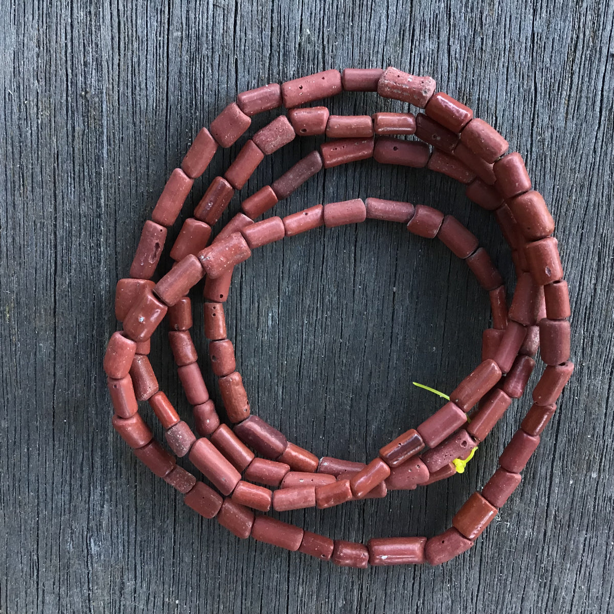 Rare Brick Red Antique Ancient Glass Nila Indo-Pacific Trade Winds Beads - Rita Okrent Collection (AT0671)