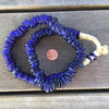 Cobalt Blue Wound Glass Dutch Donut Beads - Rita Okrent Collection (AT0143)