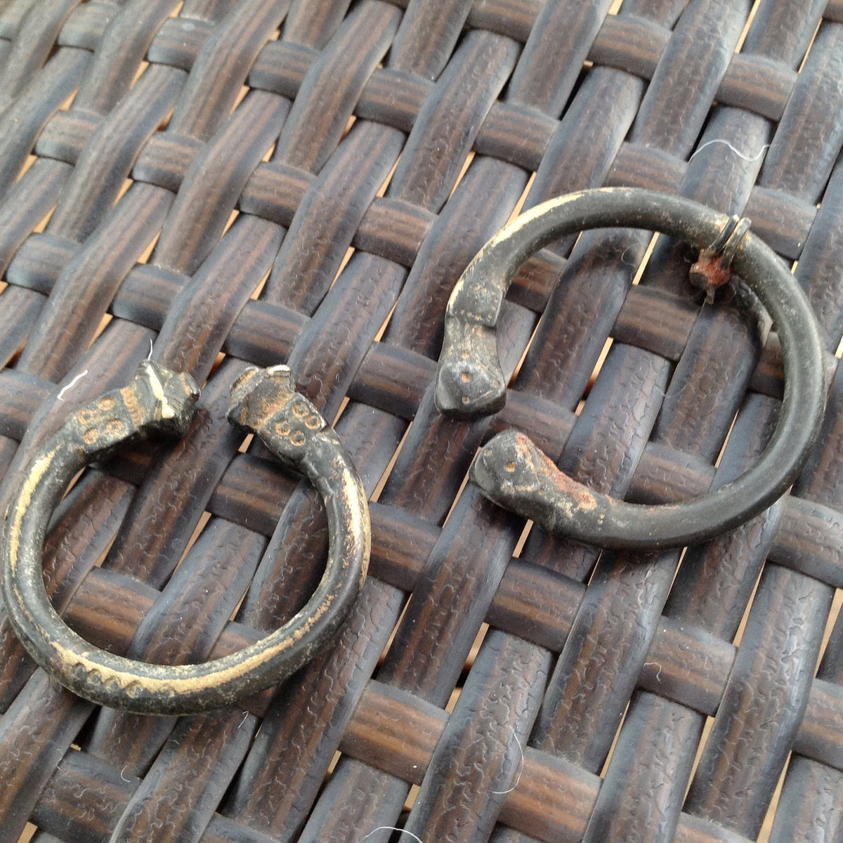 Roman-Era Excavated Bronze Fibula Loops - AA400