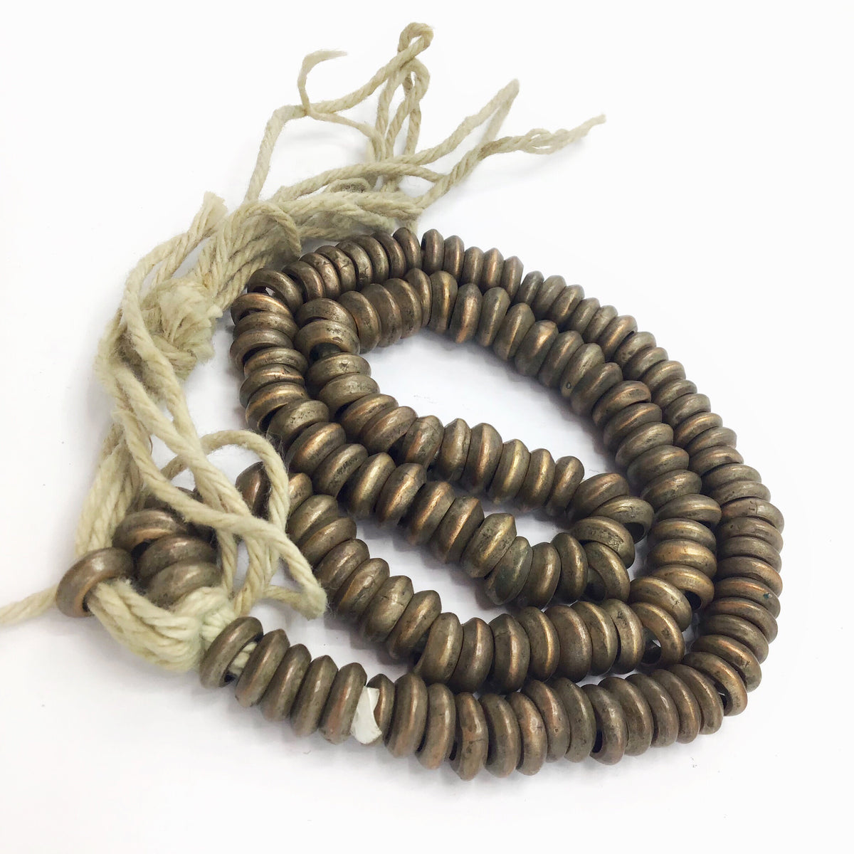 Handmade Brass Spacer Beads from the African Trade - Rita Okrent Collection (AT1465b)