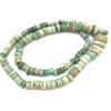 23 Inch Graduated Strand of Blue Green Ancient Amazonite Beads from Mauritania - Rita Okrent Collection (S299)