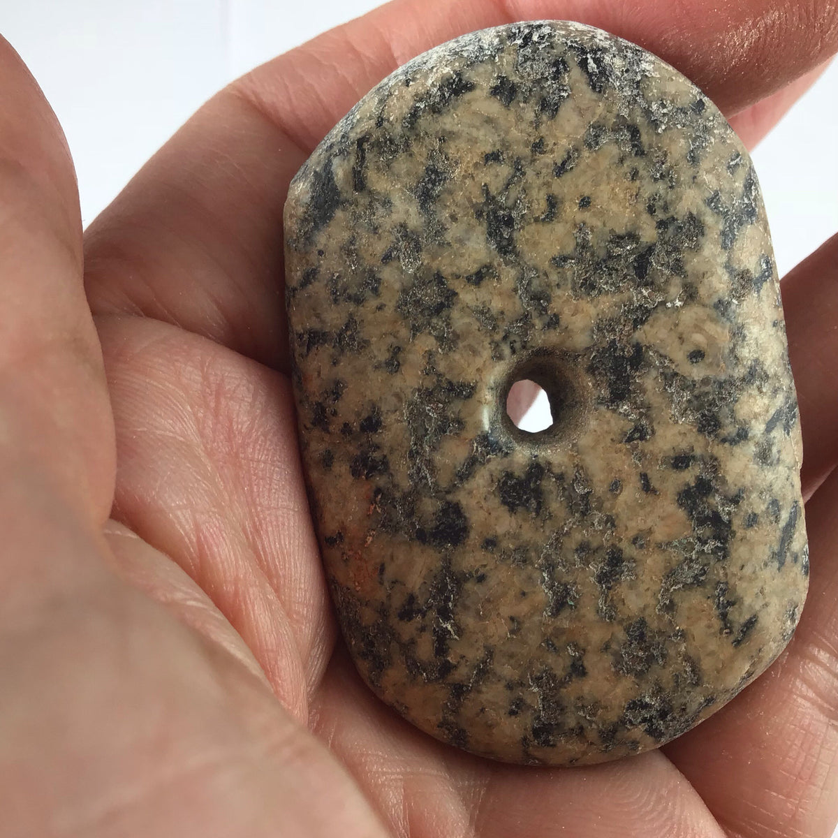 Excavated Neolithic Granite Stone Amulet Pendant from the Sahara - Rita Okrent Collection (P656)
