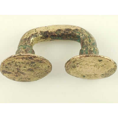 Rare Pre-Columbian Copper and Gold Tumbaga Nose Ring -  Rita Okrent Collection (C390)