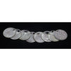 Set of 8 Matched Antique Russian Silver Kopek Coin Pendants from the Collection of Robert Liu - P546c