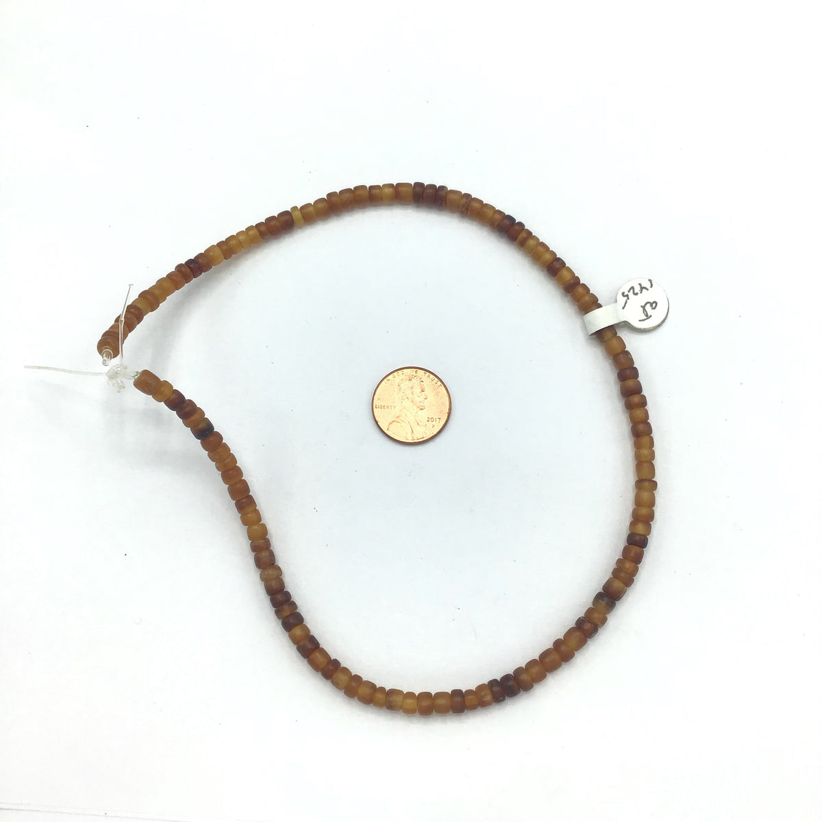 Strand Small Horn Beads from the African Trade - Rita Okrent Collection (AT1425)