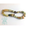 Ancient Amazonite Beads, Short Strand, from Mauritania  - Rita Okrent Collection (S322c)