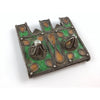 Enameled Berber Silver Protective Hirz Box Amulet, Morocco - Rita Okrent Collection (P705)