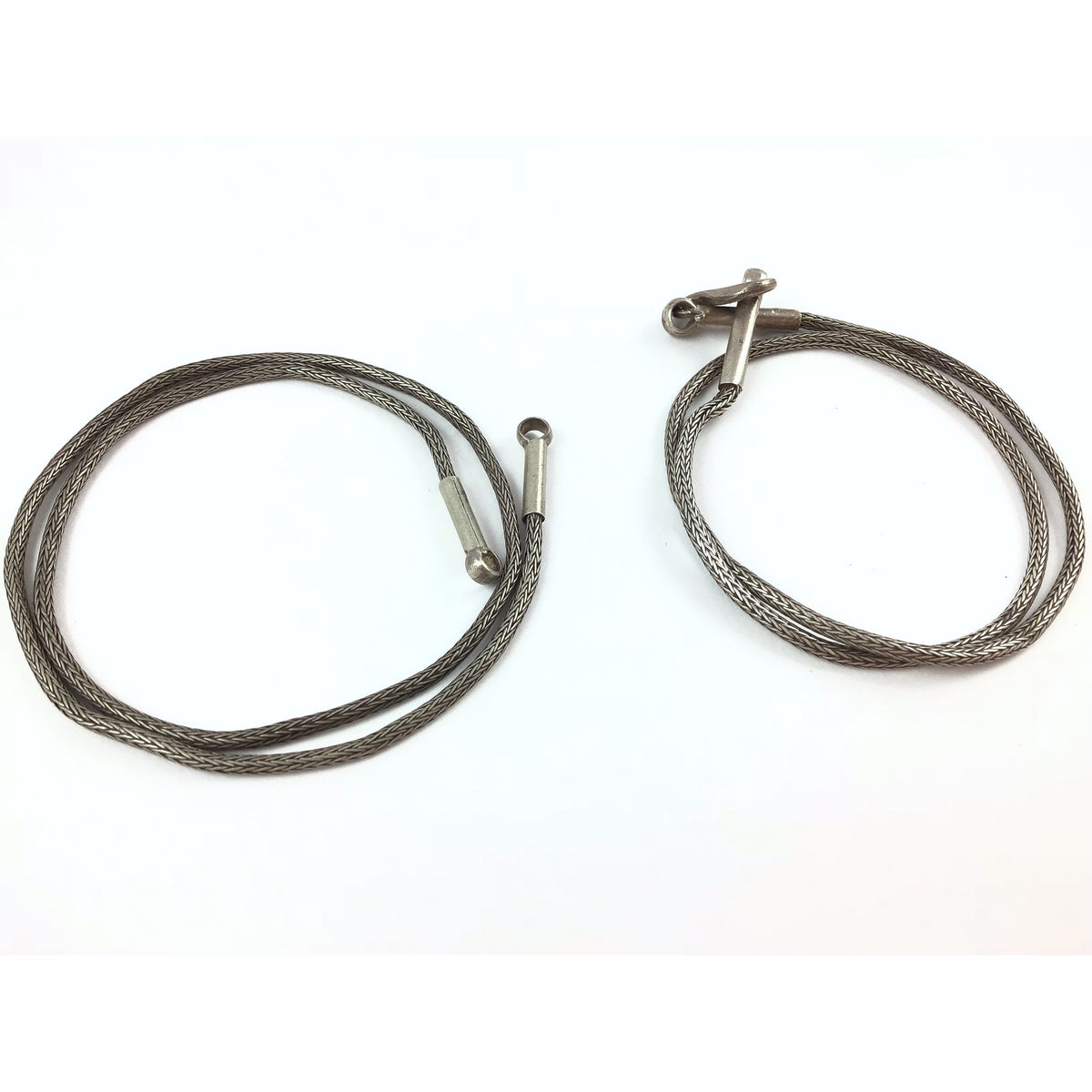 Silver Rope Chain, Southern India - Rita Okrent Collection (ANT446)