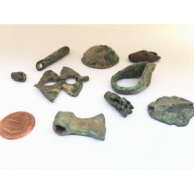 Group of Excavated Bronze and Metal Artifacts, Mali - AA303