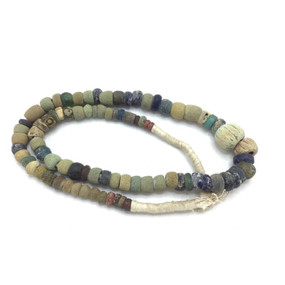 Antique Faience and Clay Beads with Some Islamic Glass Beads, Sahel and Egypt - Rita Okrent Collection (C566)