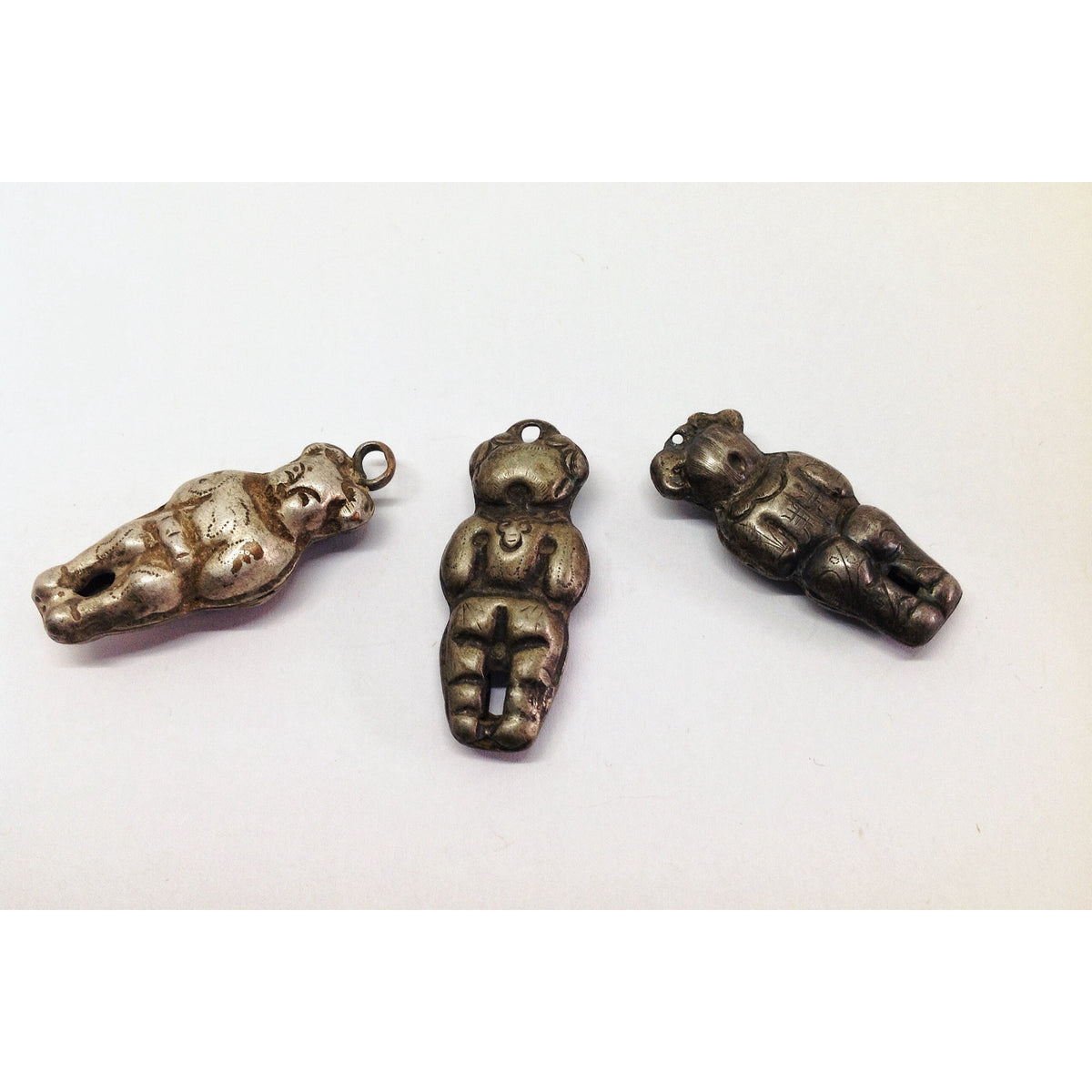 Antique Traditional Chinese Baby Boy Fertility and Protective Amulets, Qing Dynasty - Rita Okrent Collection (P605)