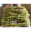 Strands of Rare Antique Small Yellow Glass Nila or Indo Pacific Beads - Rita Okrent Collection (AT0690b)