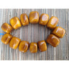 Berber Faux Amber Brown Orange Cube Beads, Morocco - Rita Okrent Collection (NP033)