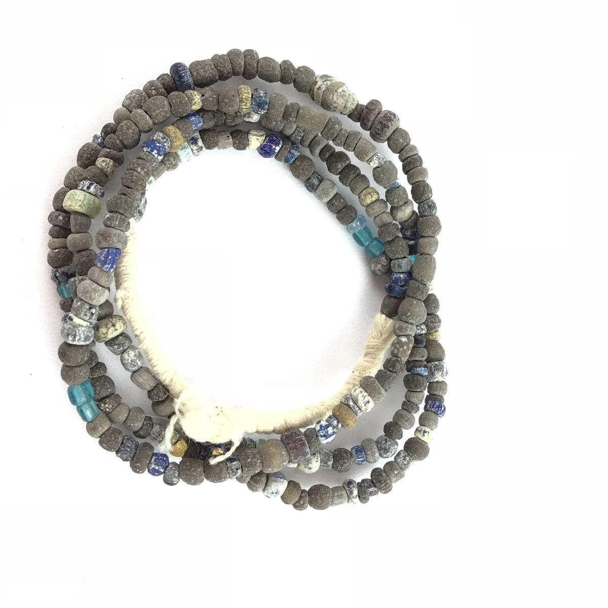 Ancient Excavated Small Djenne Well Worn Nila Beads, Mali - Rita Okrent Collection (AT0146)