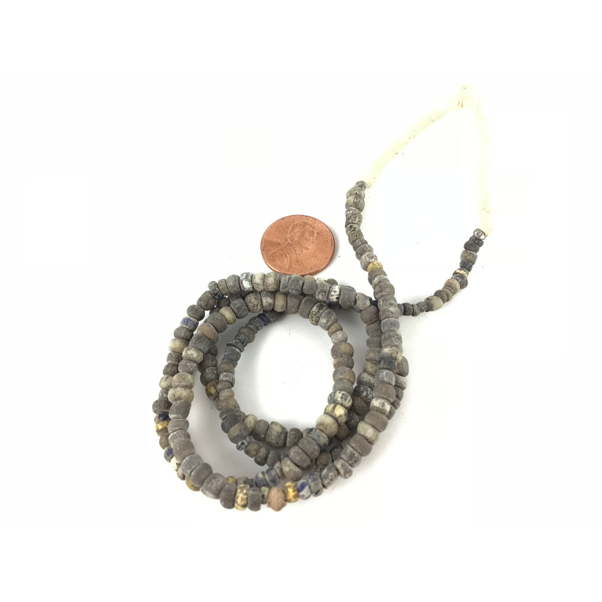 Ancient Excavated Small Djenne Well Worn Nila Beads, Mali - Rita Okrent Collection (AT0146)