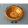 Copper Kiddush Plate, Vintage