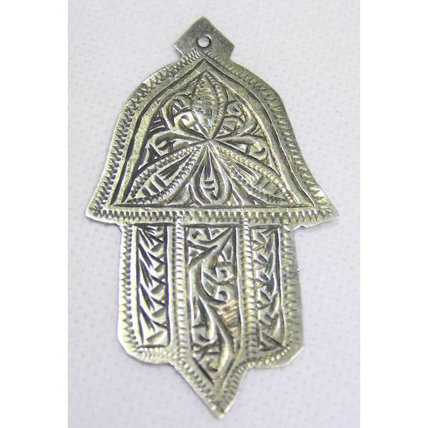 Antique Jewish Hamsa, Hallmarked 1925 - P519