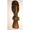 Hand-Carved African Wooden Man Pendant, Vintage 