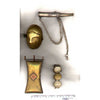 Tuareg-style brass pendant, antique