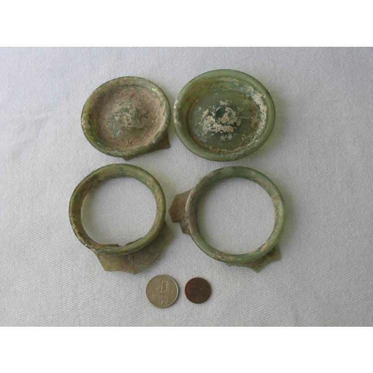 Ancient Roman glass, EgyptCollection of 4 pieces