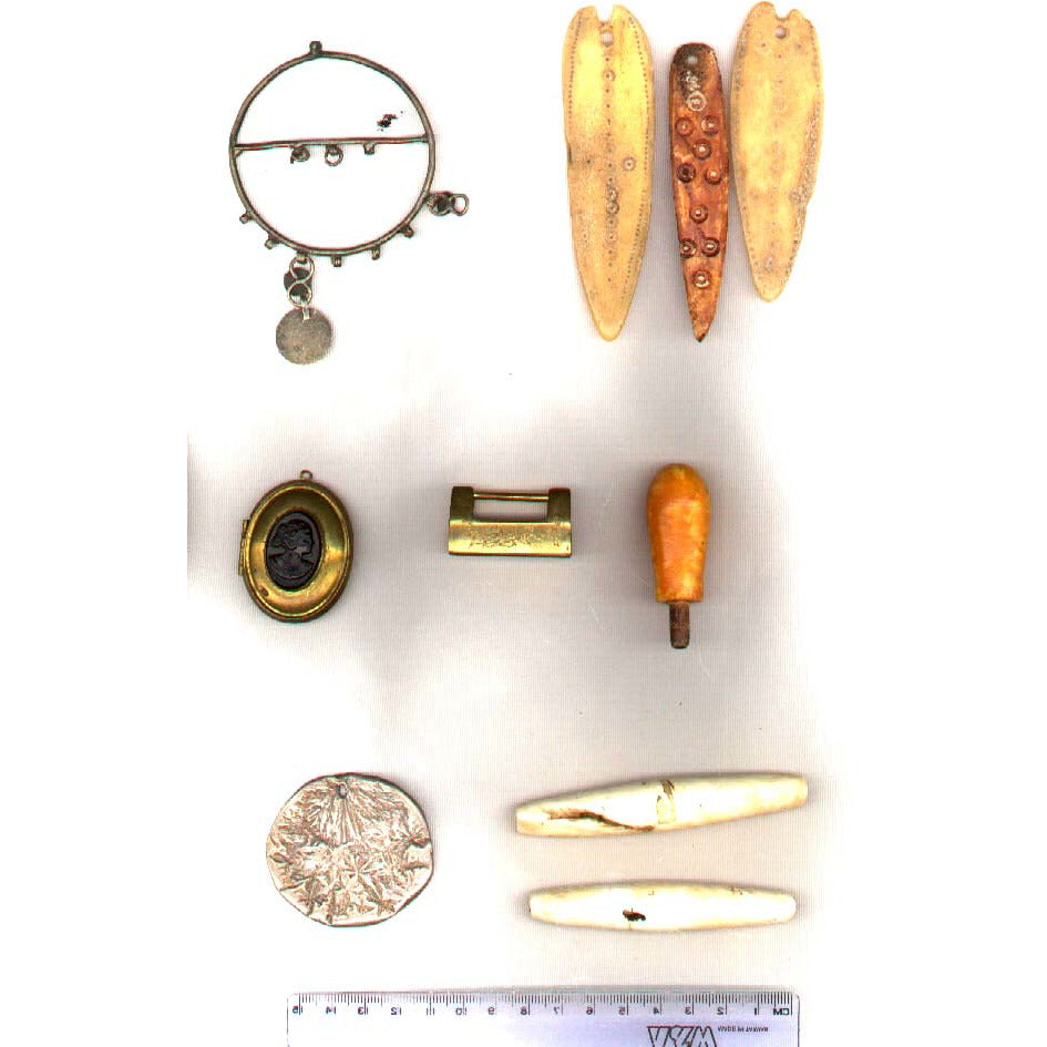 Old brass pendant