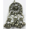 Yemeni Silver Pendant with 3 Hanging Dangles, Old